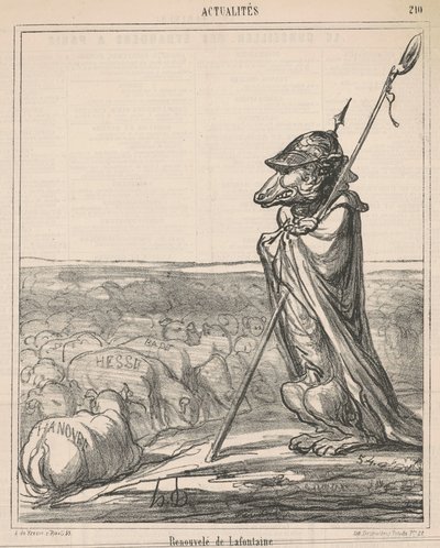 Fornyet springvand af Honoré Daumier