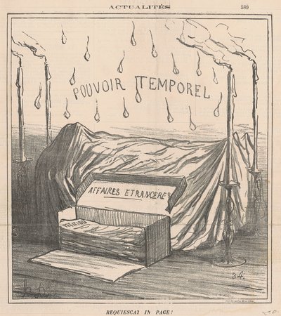 Hvil i fred! af Honoré Daumier
