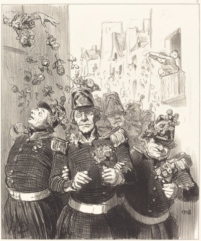 Rifolard er mere charmeret end nogensinde... af Honoré Daumier