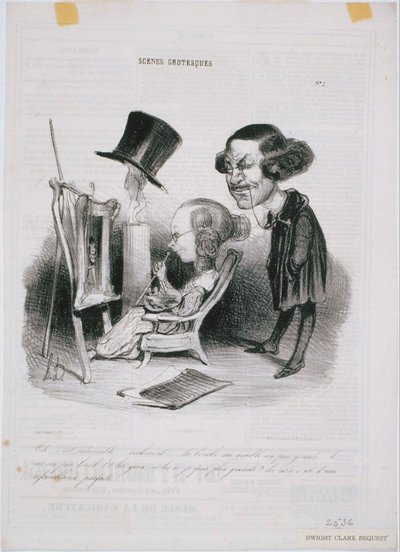 Groteske scener - Åh! Det er beundringsværdigt af Honoré Daumier
