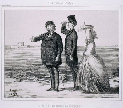 Kunstneres souvenirs - I La Varenne-Saint-Maur af Honoré Daumier