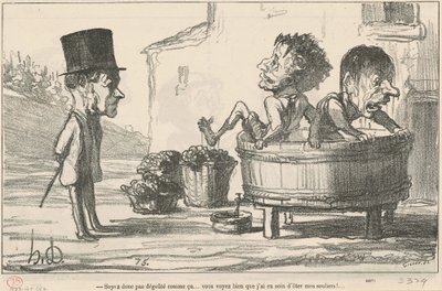 Så væmmes ikke sådan... af Honoré Daumier