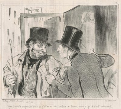 Tag det roligt borgerligt, vi ved det af Honoré Daumier