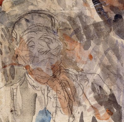 Studie af en advokat; Etude d "un Avocat; Ære Daumier af Honoré Daumier