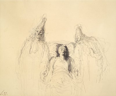 Den imaginære ugyldige af Honoré Daumier