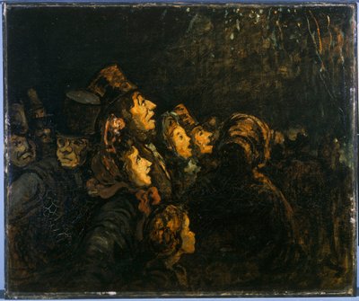 The Rockets af Honoré Daumier