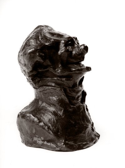 Busterne er masser af "" Berømtheder fra det højre mellemste"" "" Karikatur af Charles Philipon (Philippon), instruktør af "" Caricature"" og "" Charivari""". Journalist. Latteren edente.”” Skulptur af Honore Daumier (1808-1879) 1800-tallet Dim i af Honoré Daumier