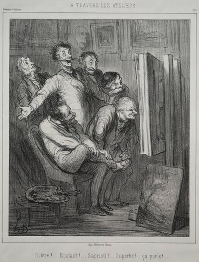 Gennem Studierne af Honoré Daumier