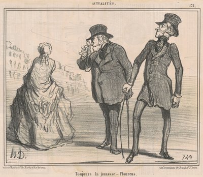 Altid heunesse-florene af Honoré Daumier