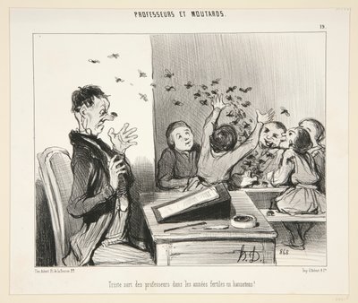 Lærernes triste skæbne? - #19 pf Professorer og sennep af Honoré Daumier