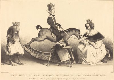 Meget høj og meget potent legit sennep og sennep af Honoré Daumier