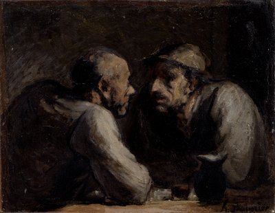 To drikker af Honoré Daumier