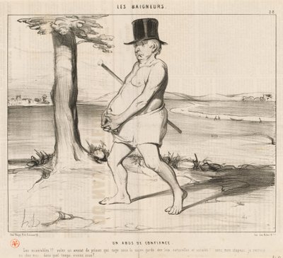 Et tillidsbrud af Honoré Daumier