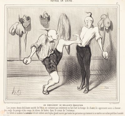 Et supplement til strålende uddannelse af Honoré Daumier