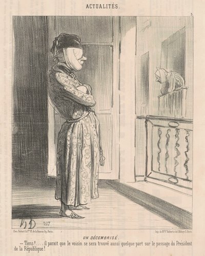 A Decembred af Honoré Daumier