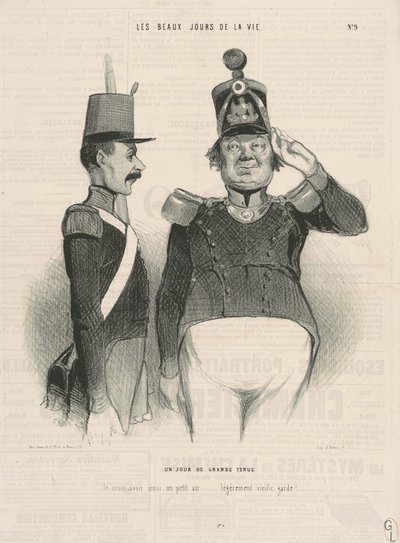 En god dag af Honoré Daumier