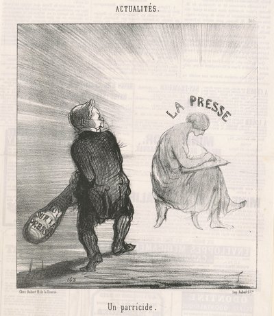 et parmord af Honoré Daumier