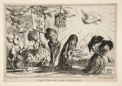 En fjerdedel af af Honoré Daumier