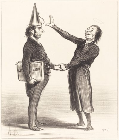 En alliance af Honoré Daumier