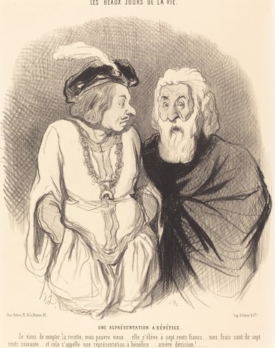 Repræsentation har fordele af Honoré Daumier