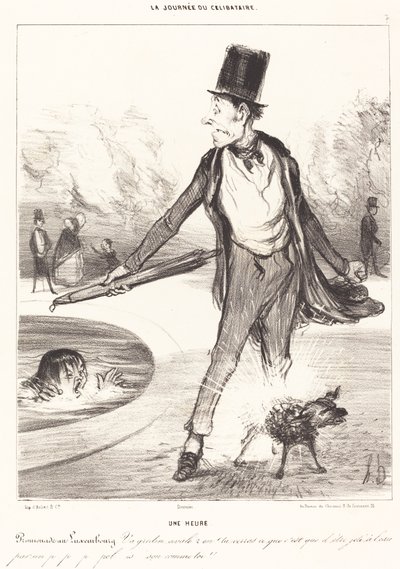 Klokken et af Honoré Daumier