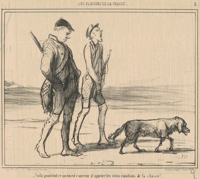 Her er hvad vi har accepteret at ringe til ... af Honoré Daumier