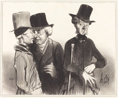 Så! du blev pensionist, mig læge, han... af Honoré Daumier