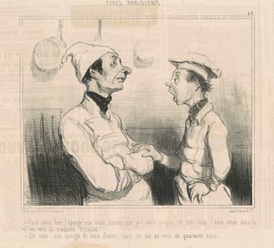 Du kender den svamp du sagde... af Honoré Daumier