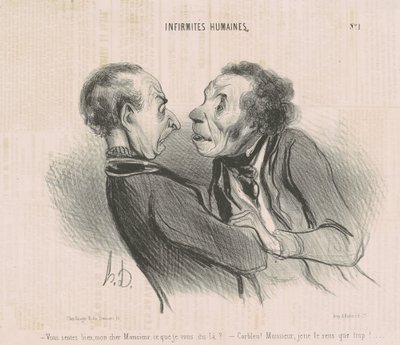 Du har det godt, min kære sir... af Honoré Daumier