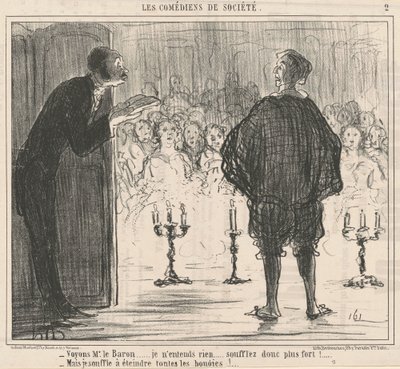 Lad os se Mr. Baron... af Honoré Daumier