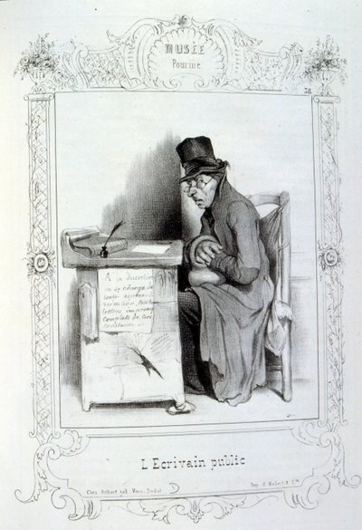 illustrationer om ideer og legender Philipon under titlen Les Cent og Robert Macaire af Honoré Daumier