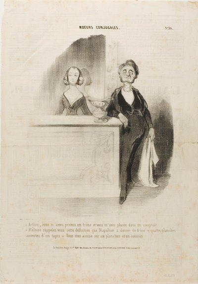 "- Arthur, du havde lovet mig en trone, og det eneste, du gjorde, var at sætte mig bag en disk. - Eloise, husk Napoleons definition af en trone: 