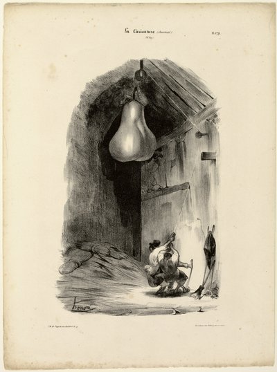 "Heave-ho!...Heave-ho! Heave-ho!", plade 179 af Honoré Victorin Daumier