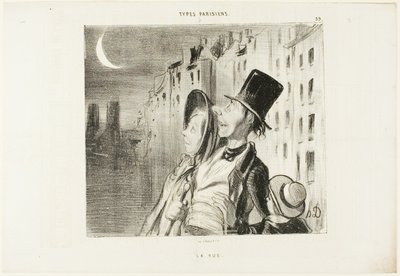 Syn, plade 39 fra Types Parisiens af Honoré Victorin Daumier