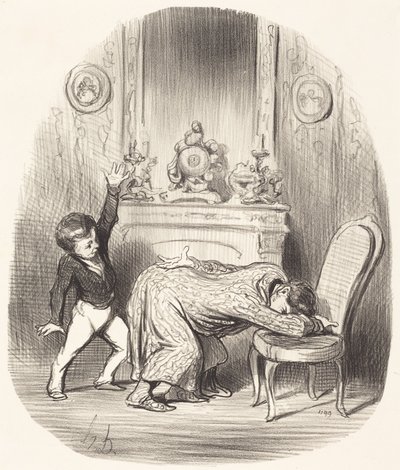 I lighed med Henrik 4. af Honoré Daumier
