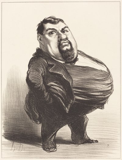 Antony Thouret af Honoré Daumier