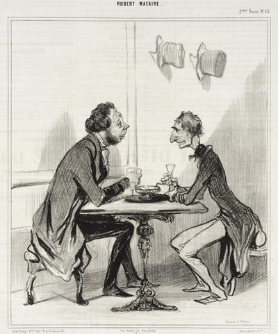Uimodståeligt argument... af Honoré Daumier