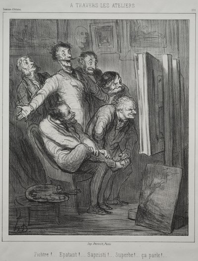 Gennem Studierne af Honoré Daumier