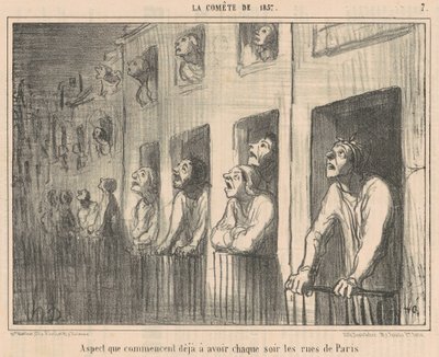 Aspekt, der allerede er begyndt at have... af Honoré Daumier