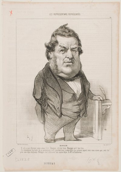 Hyrde af Honoré Daumier
