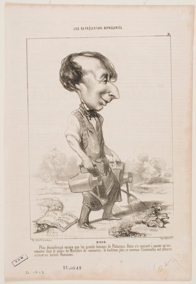 Bixio af Honoré Daumier