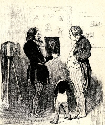 Daguerreotypi af Honore Daumier