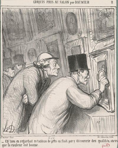 Hej! Tag et godt kig på denne tabel af Honoré Daumier