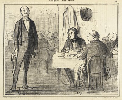 Er det drengen?... af Honoré Daumier