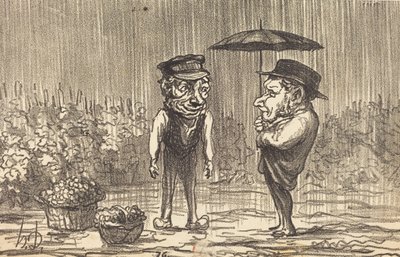 Man skal ikke klage over disse tider... af Honoré Daumier