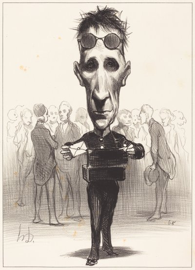 Félix Saint-Priest af Honoré Daumier