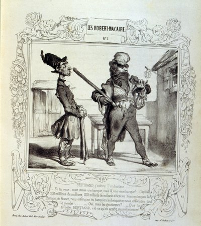 Idéer og legender Philipon af Honoré Daumier