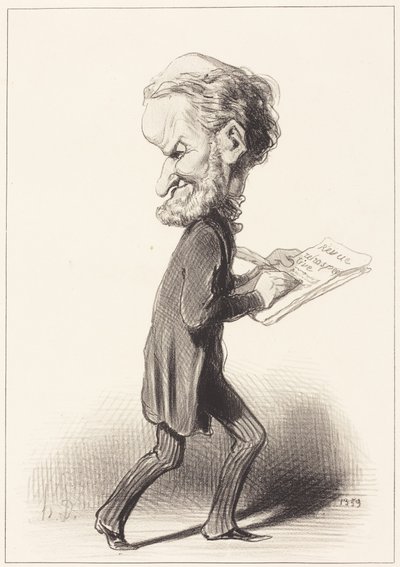 J. Antoine Taschereau af Honoré Daumier