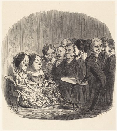 Poltergeisten af Honoré Daumier