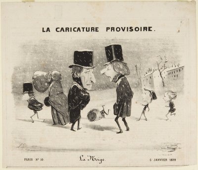 Sneen af Honoré Daumier